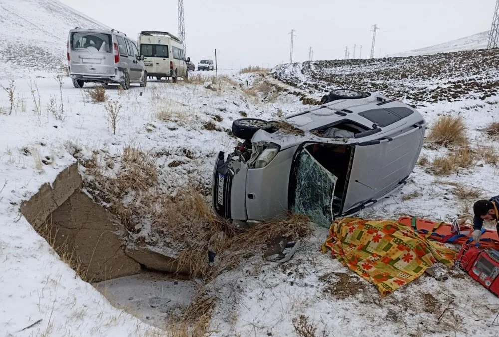 Ağrı'da Feci Kaza! 1 Kişi Hayatını Kaybetti