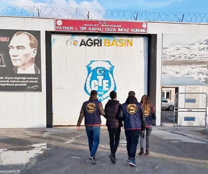 Ağrı'da Firari Hırsız Patnos ilçesinde yakalandı