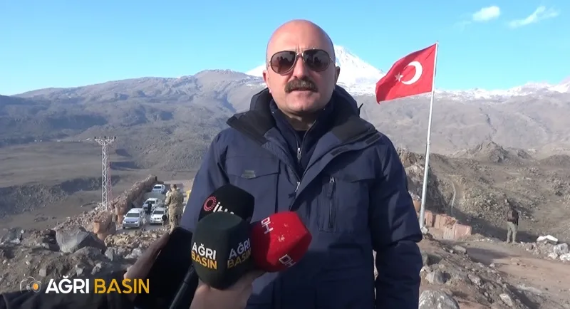 Ağrı Dağı eteklerine yüksek teknolojili modüler üs bölgesi kuruldu