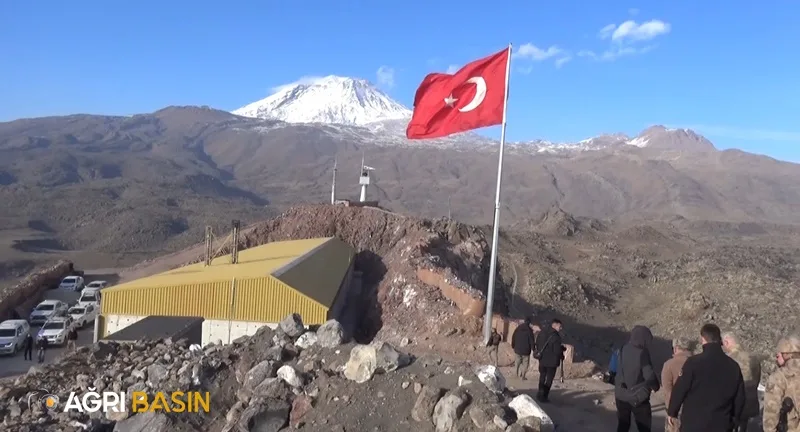 Ağrı Dağı eteklerine yüksek teknolojili modüler üs bölgesi kuruldu