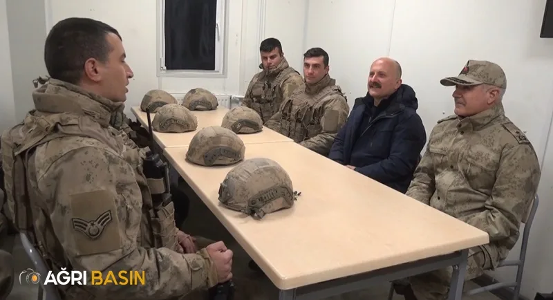 Ağrı Dağı eteklerine yüksek teknolojili modüler üs bölgesi kuruldu