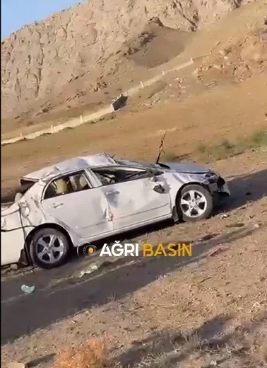 Doğubayazıt'ta trafik kazası! Ali İsingir hayatını kaybetti