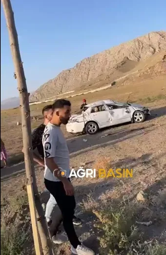 Doğubayazıt'ta trafik kazası! Ali İsingir hayatını kaybetti