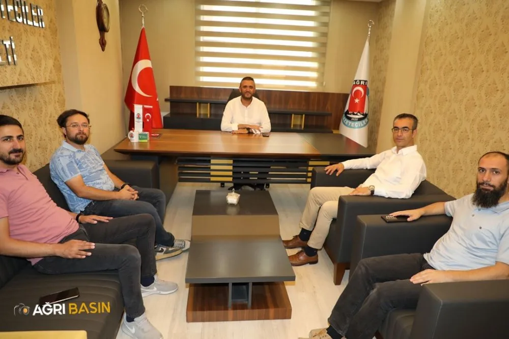 Ağrı Gençlik ve Spor İl Müdürü Fedai Din'den AÇGC'ye ziyaret