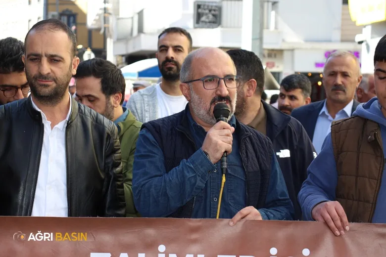 Ağrı Kudüs Platformu'ndan Gazze'ye Destek İçin Güçlü Mesaj