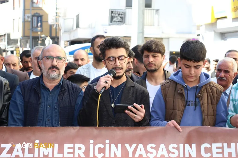 Ağrı Kudüs Platformu'ndan Gazze'ye Destek İçin Güçlü Mesaj