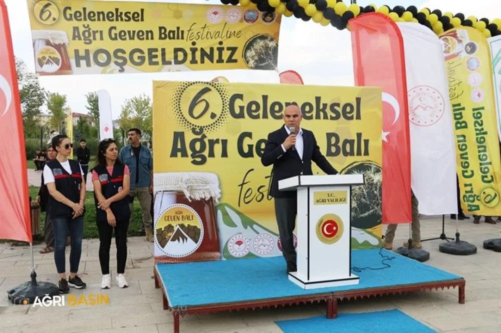 Ağrı'da coğrafi işaretli "6. Geven Balı Festivali" düzenlendi