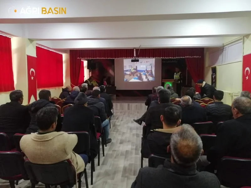 Hamur'da Taşıma Serviscilerine Seminer Verildi