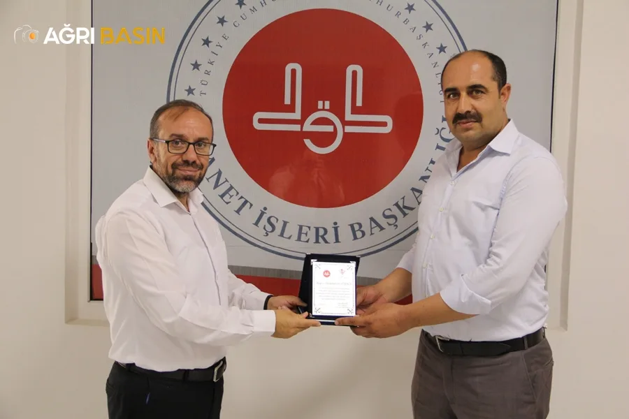 Ağrı'da Kurban Organizasyonunda Görev Alanlar Ödüllendirildi