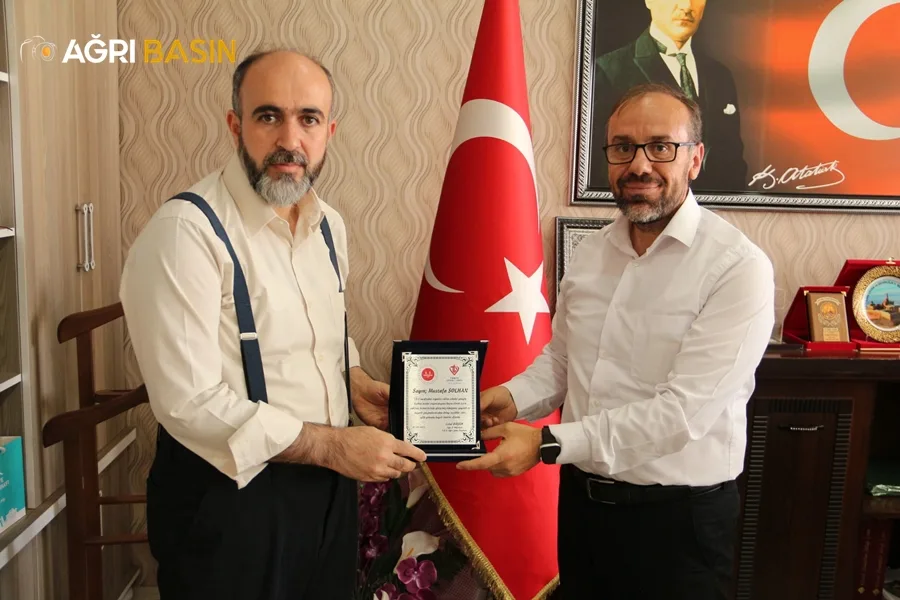 Ağrı'da Kurban Organizasyonunda Görev Alanlar Ödüllendirildi