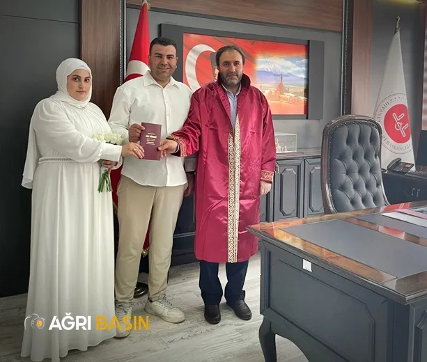 Ağrı’da “İki İnsan Bir Hayat” Projesinde İlk Nikah