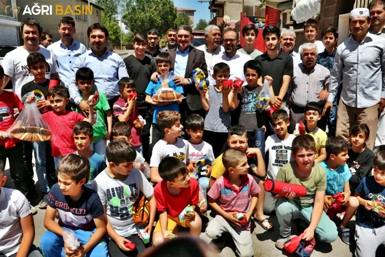 Ağrı İl Müftüsü Büyük ve Milletvekili Çelebi'den yaz Kur'an kursu ziyareti