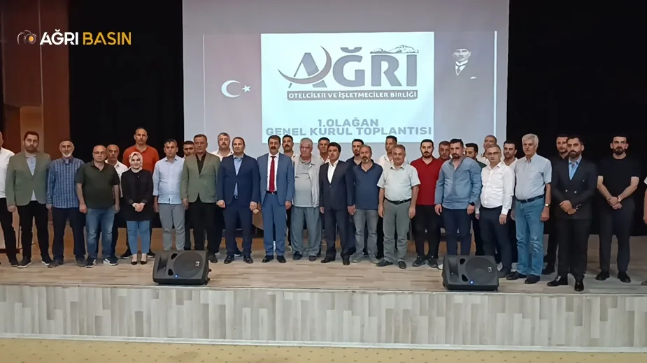 Ağrı Otelciler ve İşletmeciler Birliği Tahsin Aslan Başkanlığında Kuruldu