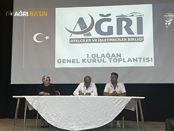 Ağrı Otelciler ve İşletmeciler Birliği Tahsin Aslan Başkanlığında Kuruldu