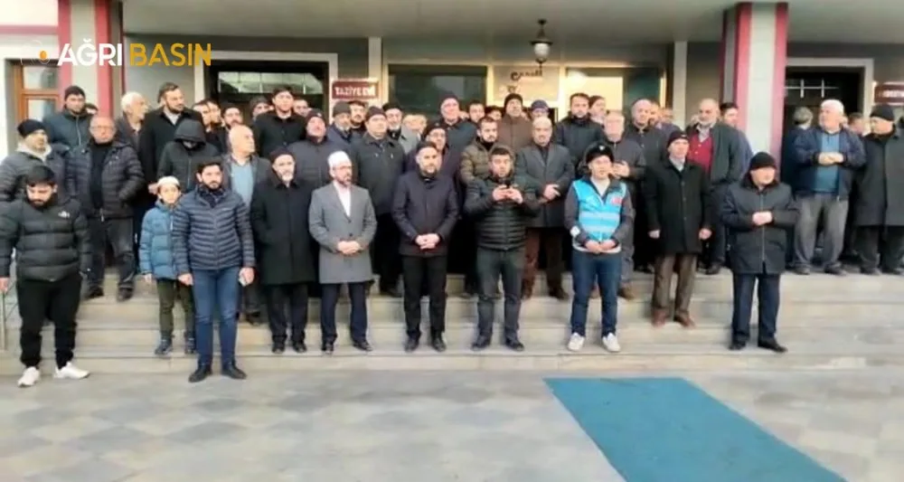Ağrı'da STK'lar Sabah Namazında Kur'an yapılan saldırıya Tepki Gösterdi