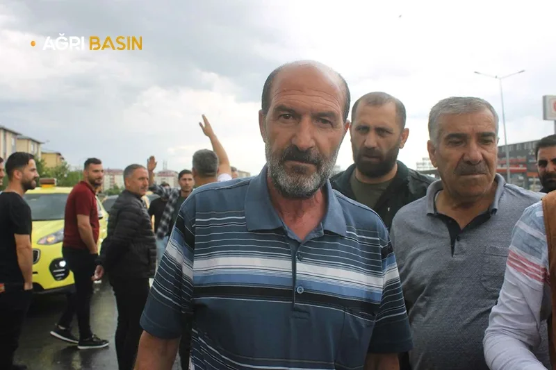 Ağrı'da Taksiciler Gelen Zamlara İsyan Etti