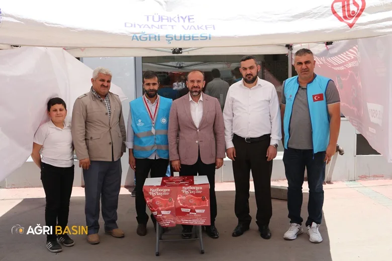 TDV Ağrı'da Kurban Bağış Vekaletlerini Kabul Ediliyor