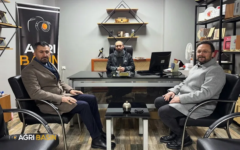 AK Parti Ağrı İl Başkanı Yıldız’dan Ağrı Basın'a Anlamlı Ziyaret