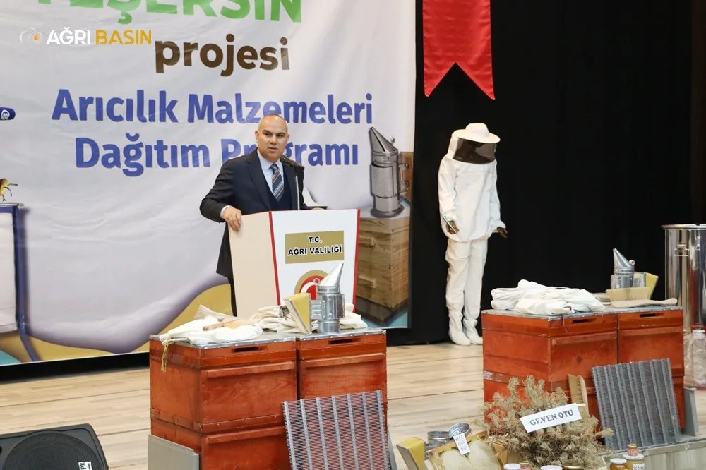 Ağrı'da 100 arıcıya yüzde 75 hibe desteği sağlandı