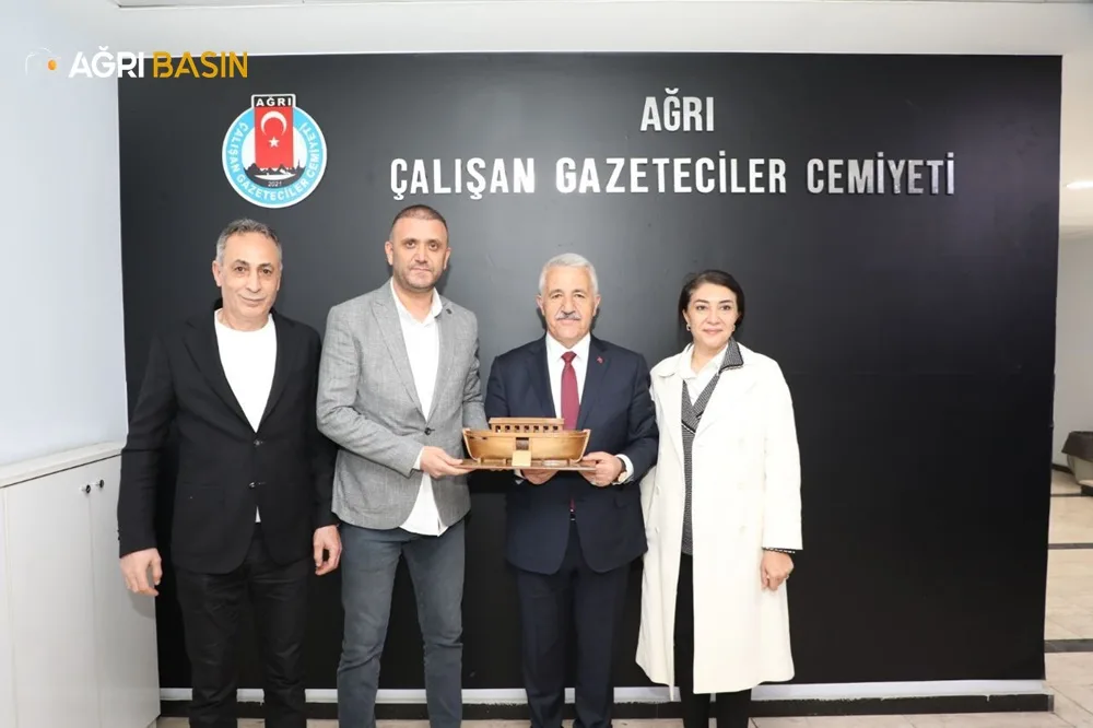 Ulaştırma Eski Bakanı Ahmet Arslan AÇGC'yi ziyaret etti