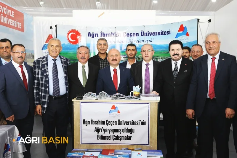 Ağrı Tanıtım Günleri’nde AİÇÜ Standına Büyük İlgi