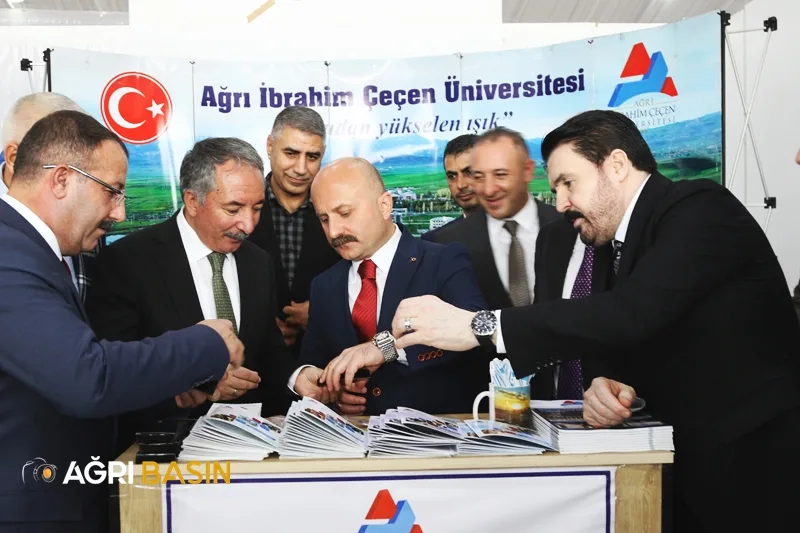 Ağrı Tanıtım Günleri’nde AİÇÜ Standına Büyük İlgi