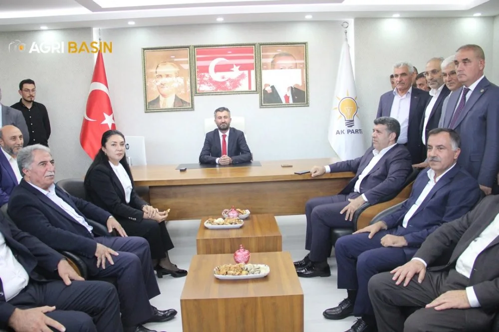 AK Parti Ağrı İl Başkanı İlhami Yıldız Görevine Başladı
