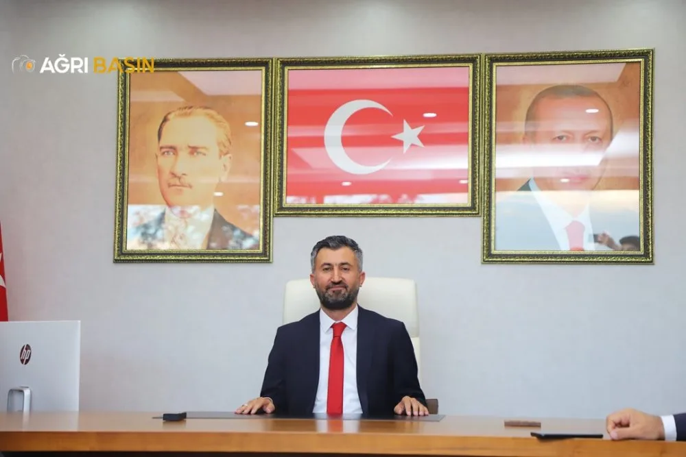AK Parti Ağrı İl Başkanı İlhami Yıldız Görevine Başladı