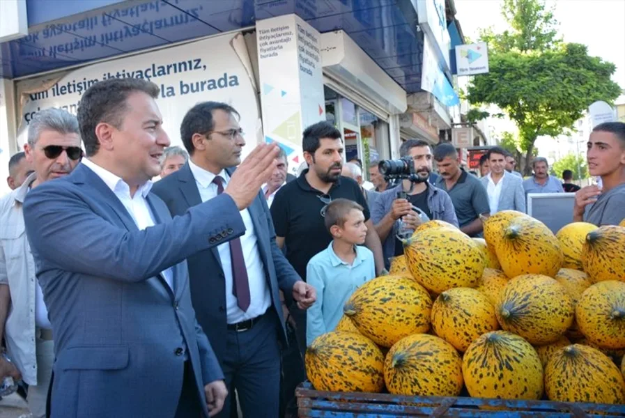 DEVA Partisi Genel Başkanı Ali Babacan Patnos'ta
