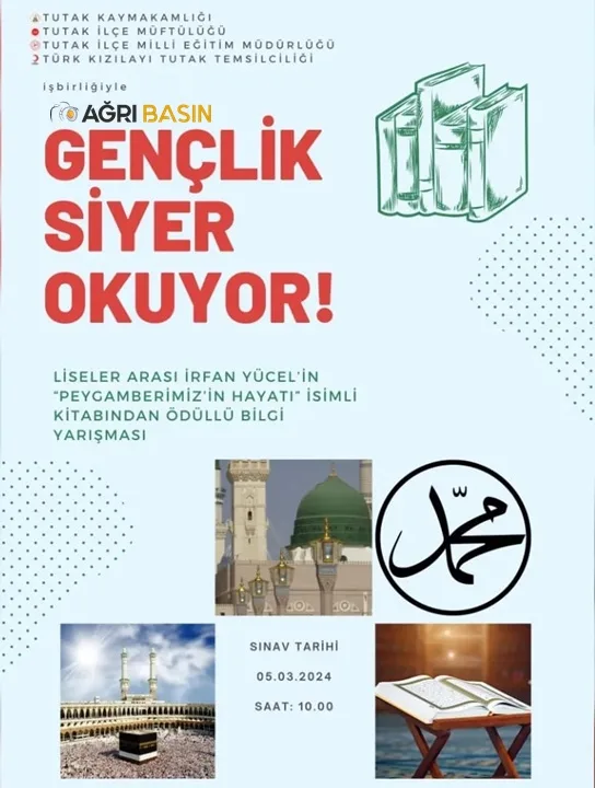 Tutak'ta Liseler Arası Siyer Yarışmasına Yoğun İlgi