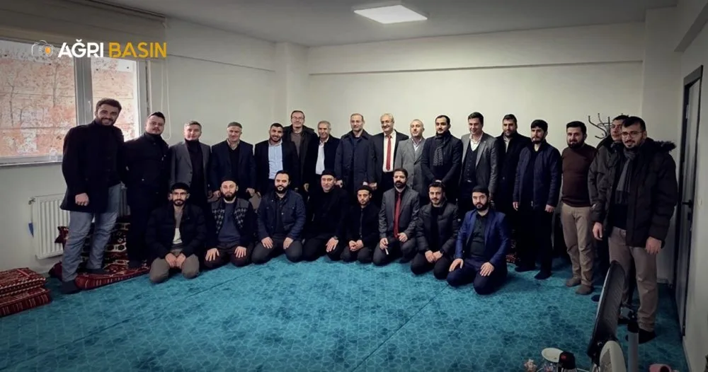 Diyanet-Sen Ağrı Şube Başkanı Yakut Hamur'da