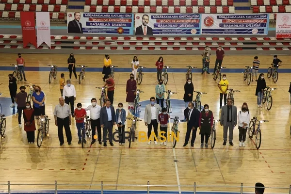 Bakan KASAPOĞLU'nun Gönderdiği Bisikletler Öğrencilere Dağıtıldı!