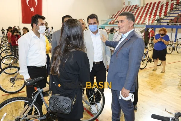 Bakan KASAPOĞLU'nun Gönderdiği Bisikletler Öğrencilere Dağıtıldı!