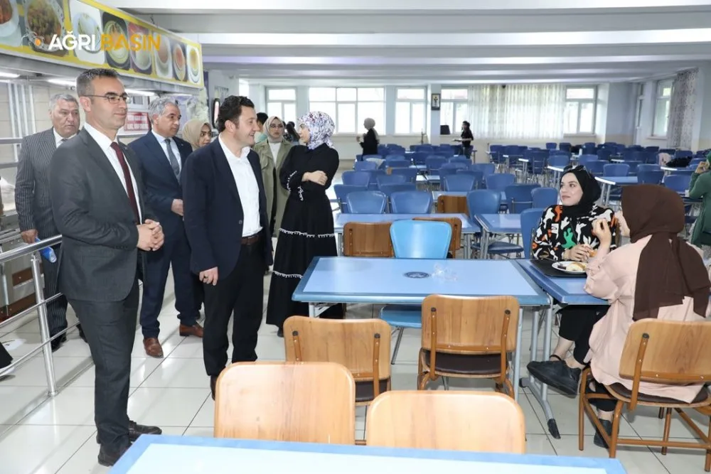 GSB Kredi ve Yurtlar Genel Müdür Yardımcısı Ali Özdemir Ağrı’da