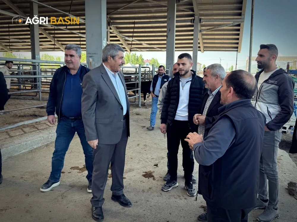 Patnos Hayvan Pazarı Esnafına Kantar Müjdesi