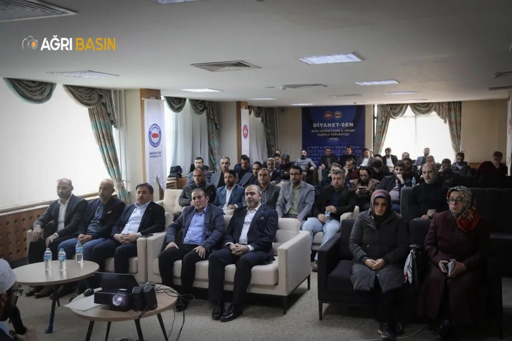 Diyanet-Sen Ağrı Genişletilmiş İl Divan Toplantısı Gerçekleşti