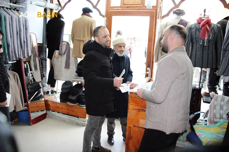 HÜDA PAR Ağrı Teşkilatı Kürtçe Eğitim İçin Sahada