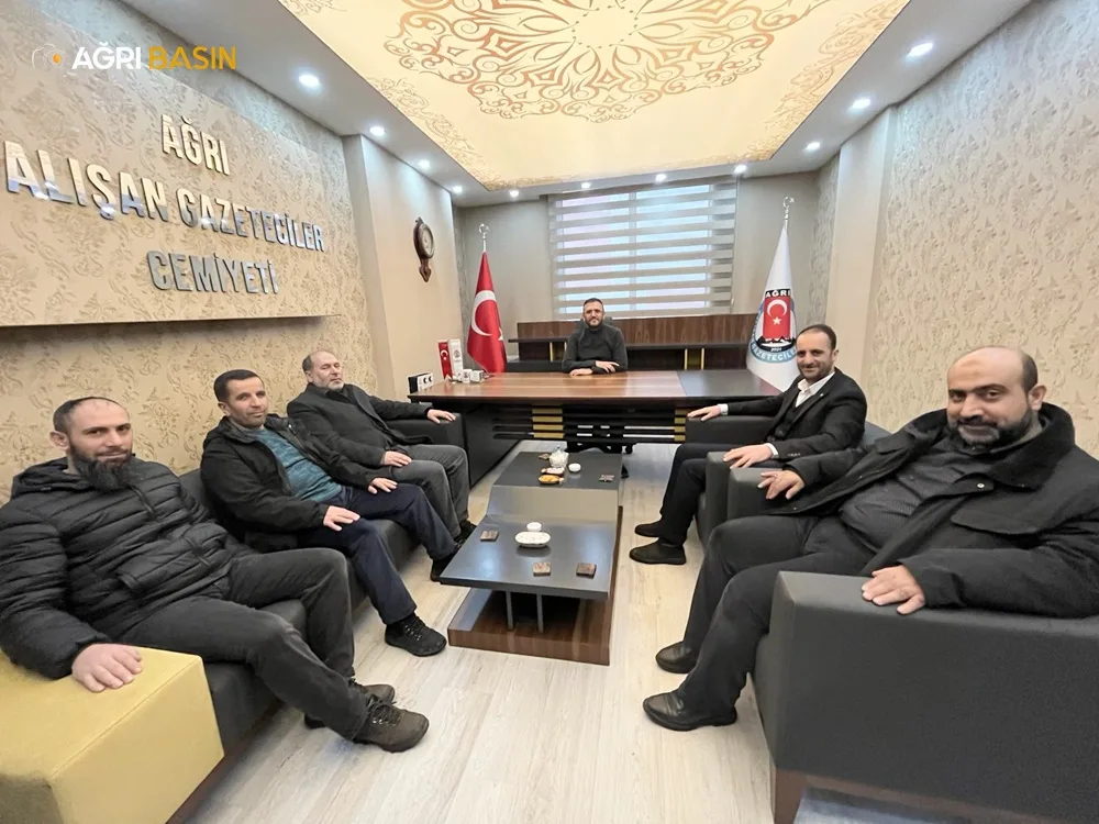 HÜDA-PAR Ağrı Belediye Başkan Adayı Yılmaz'dan AÇGC'ye ziyaret