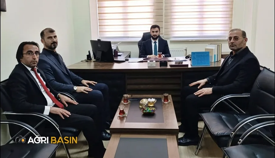 Diyanet-Sen Ağrı Şubesinden Diyadin İlçe Müftüsü Fatih SARI'ya Ziyaret