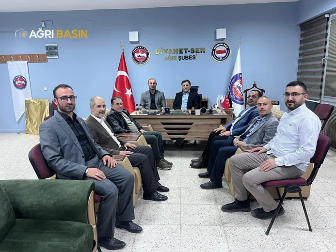 Diyanet-Sen Ağrı İl Divan Kurulu Toplantısı Ali Yıldız’ın Katılımıyla Gerçekleşti