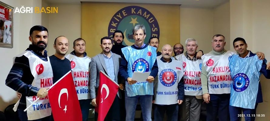 Türkiye Kamu-Sen Ağrı Temsilciliği'nden ek zam talebi