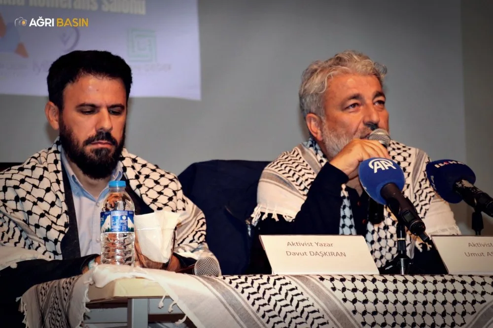 Küresel Sumud Filosu Aktivistleri Gazze Deneyimlerini Ağrı’da Paylaştı