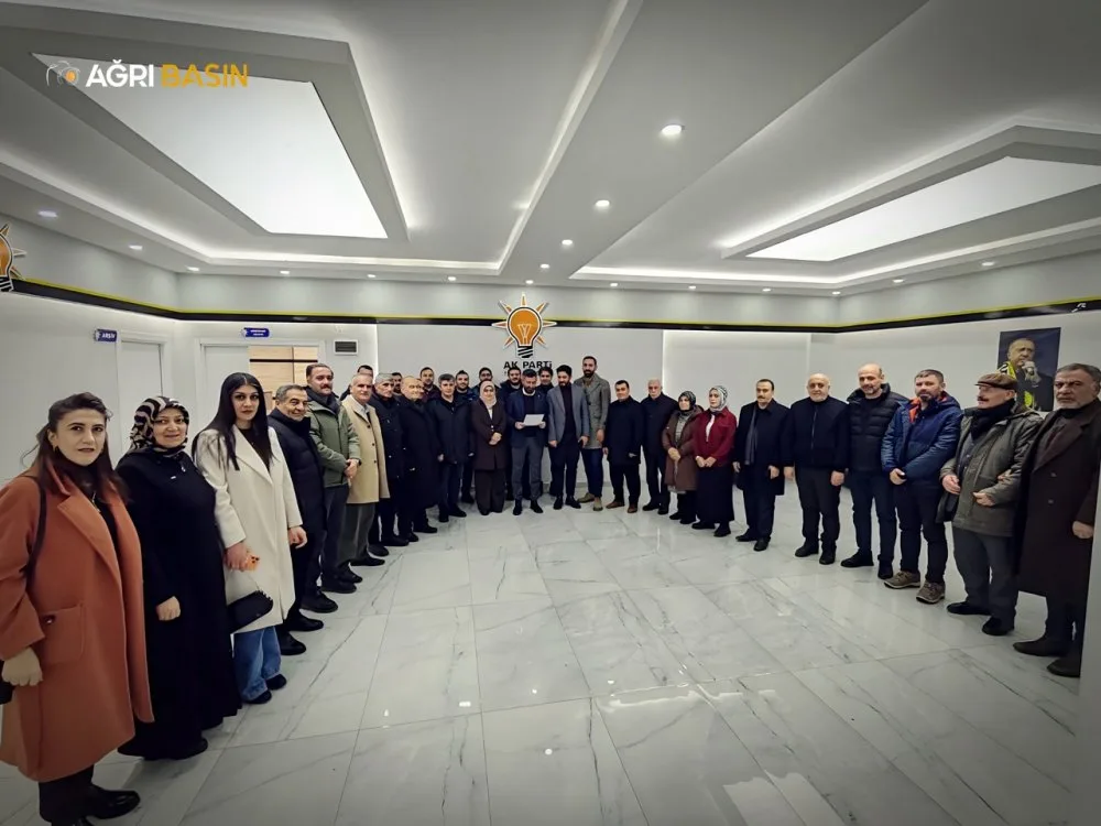 AK Parti Ağrı’da Üye Sayısını Güçlendirdi