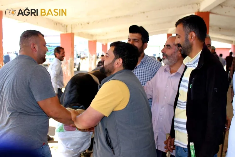 Yaklaşan Kurban Bayramı Öncesi Ağrı'da Hayvan Pazarında Hareketlilik başladı