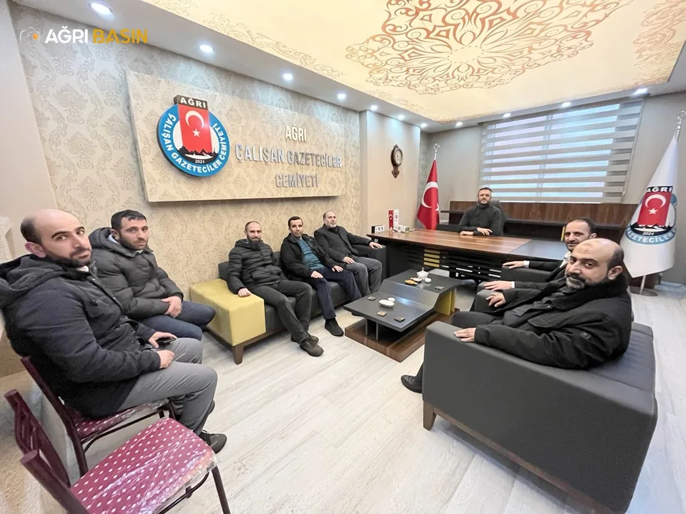 HÜDA-PAR Ağrı Belediye Başkan Adayı Yılmaz'dan AÇGC'ye ziyaret