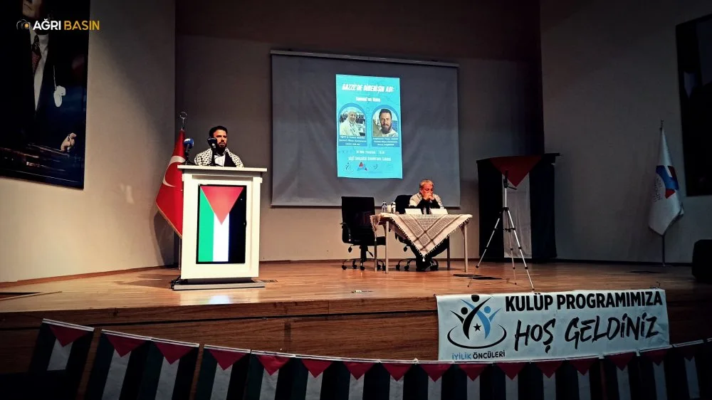 Küresel Sumud Filosu Aktivistleri Gazze Deneyimlerini Ağrı’da Paylaştı
