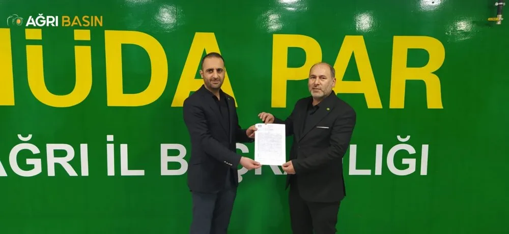 Muhammet Arif Yılmaz Ağrı Belediye Başkan Adayı oldu