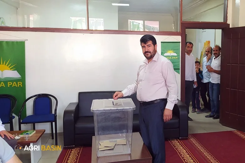 HÜDA PAR Ağrı Merkez İlçe Başkanı Rıfat Yılmaz güven tazeledi