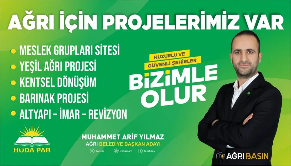 Arif YILMAZ "Halkımız yetki verirse kentimize nefes aldıracağız"