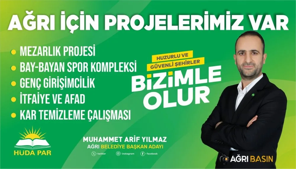 Arif YILMAZ "Halkımız yetki verirse kentimize nefes aldıracağız"
